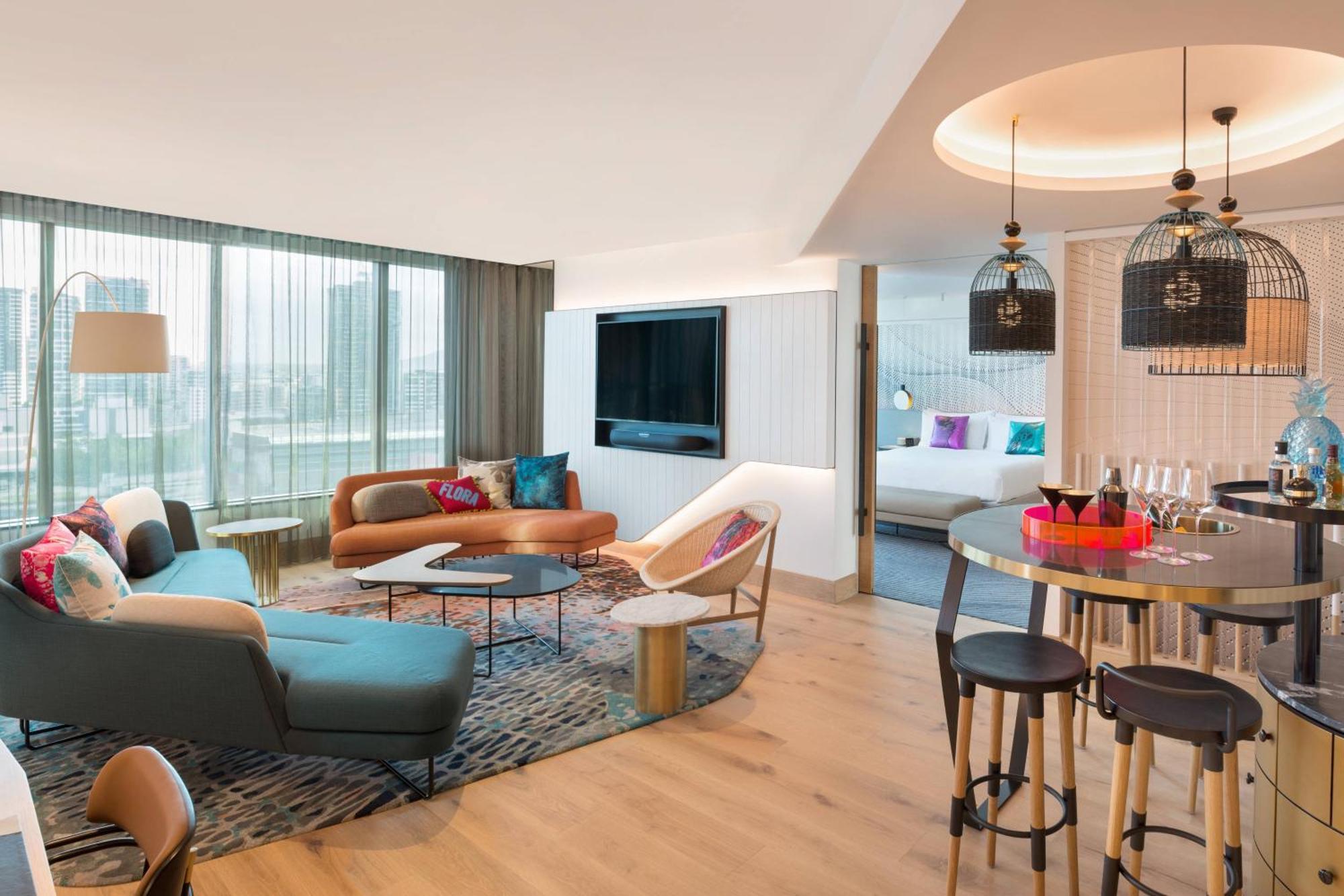 W Brisbane Hotel Exterior photo W London - The Living Room